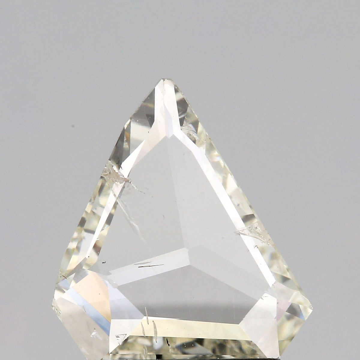 1.02ct | I-J/SI Shield Shape Rose Cut Diamond - Modern Rustic Diamond