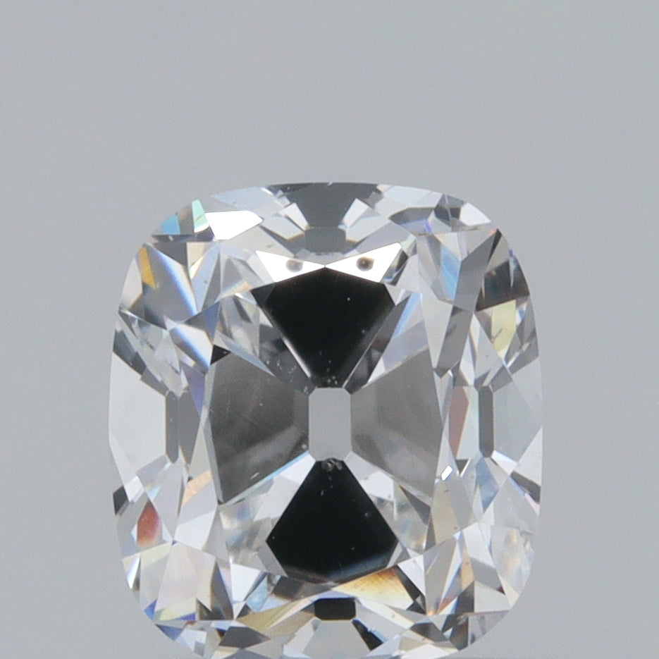 1.05ct | E/VS2 Cushion Shape Old Mine Cut Diamond (IGI)