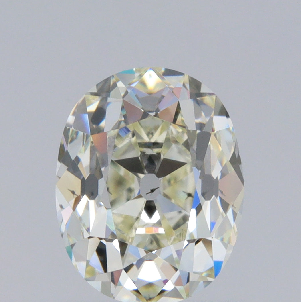 1.30ct | M/SI1-SI Oval Shape Old Mine Cut Diamond (GIA) - Modern Rustic Diamond