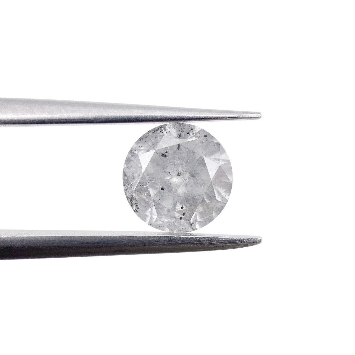 1.30ct | Rustic Round Shape Brilliant Cut Diamond - Modern Rustic Diamond