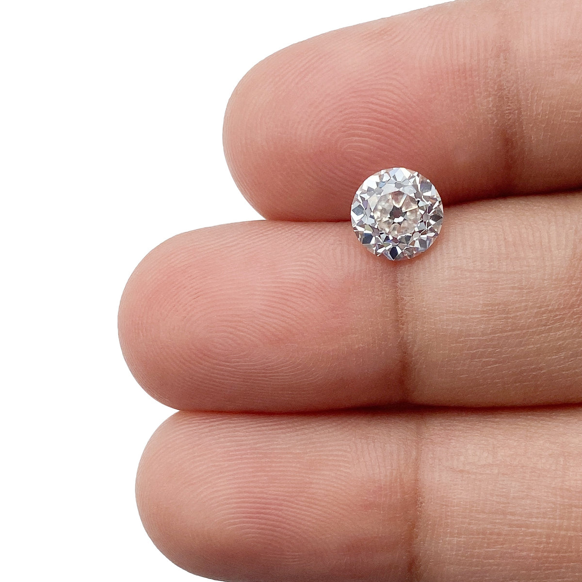 1.31ct | I/VS2 Round Shape Old European Cut Diamond (GIA) - Modern Rustic Diamond