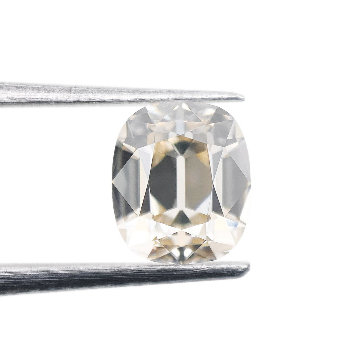 1.31ct | S-T/VVS2 Cushion Shape Old Mine Cut Diamond (GIA) - Modern Rustic Diamond