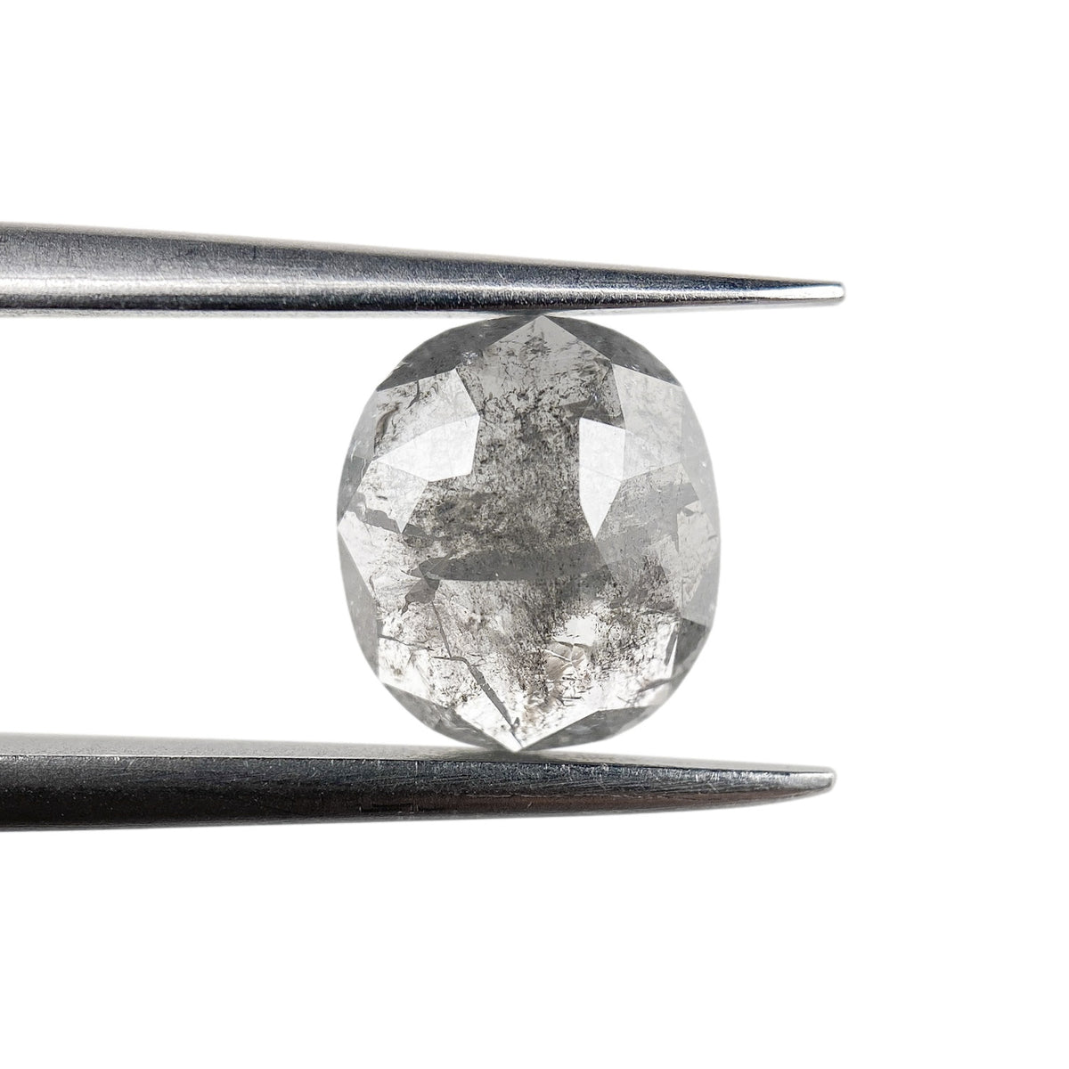 1.31ct | Rustic  Cushion Shape Rose Cut Diamond - Modern Rustic Diamond