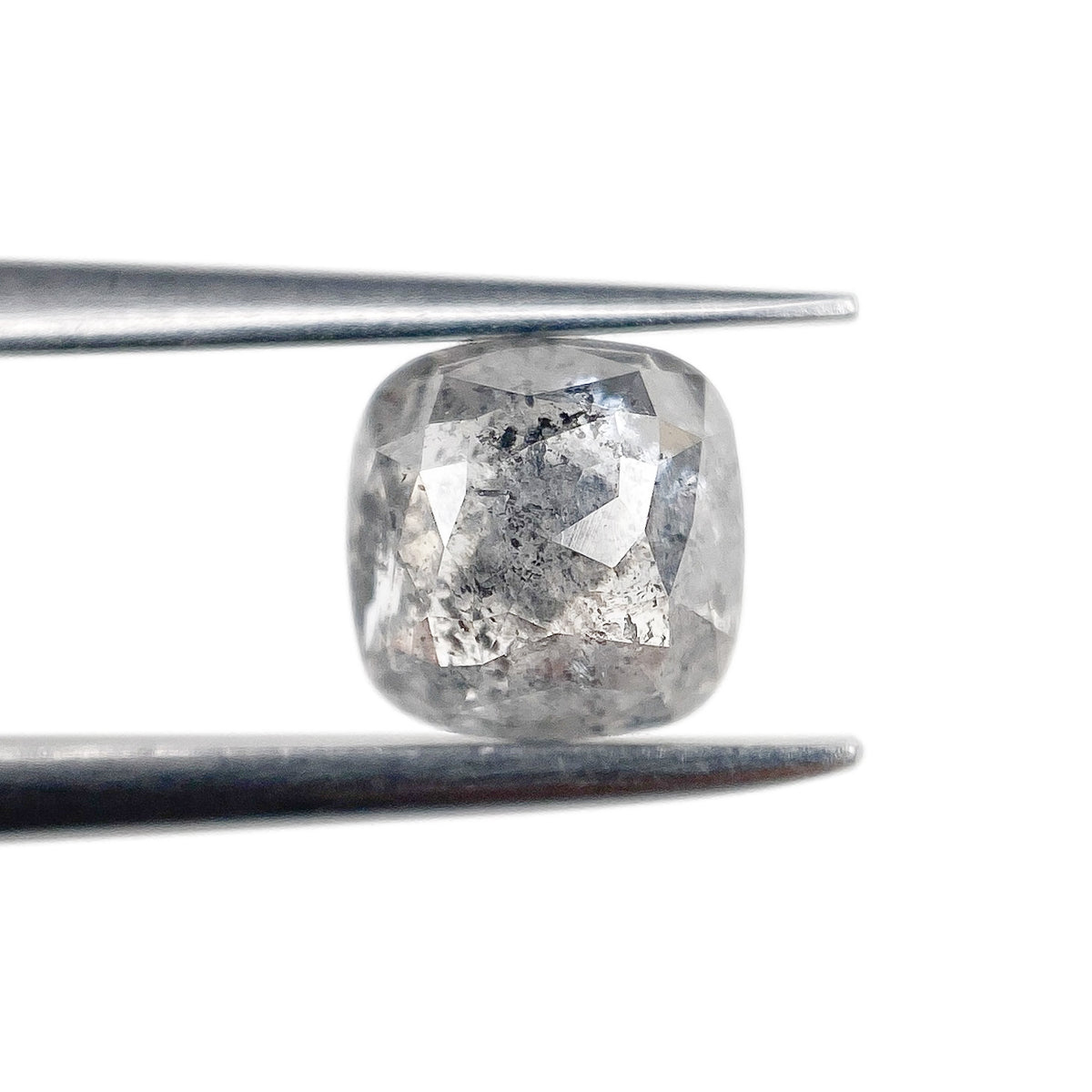 1.31ct | Rustic Cushion Shape Rose Cut Diamond - Modern Rustic Diamond