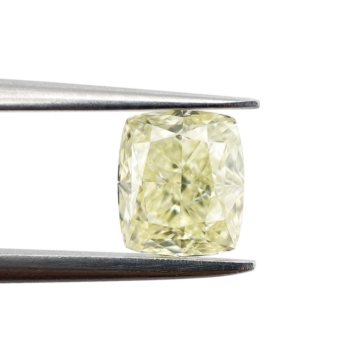1.31ct | Yellow VS Cushion Shape Brilliant Cut Diamond - Modern Rustic Diamond