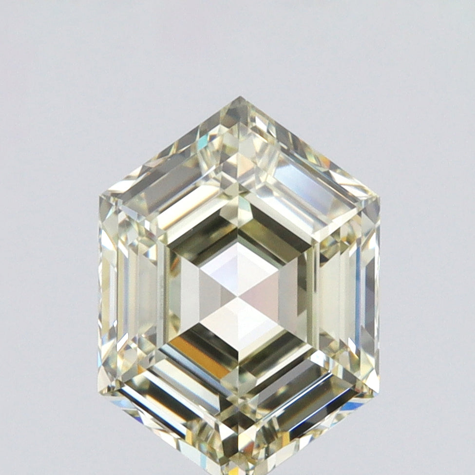 1.54ct | U-V/VVS2 Hexagon Shape Step Cut Diamond (GIA)