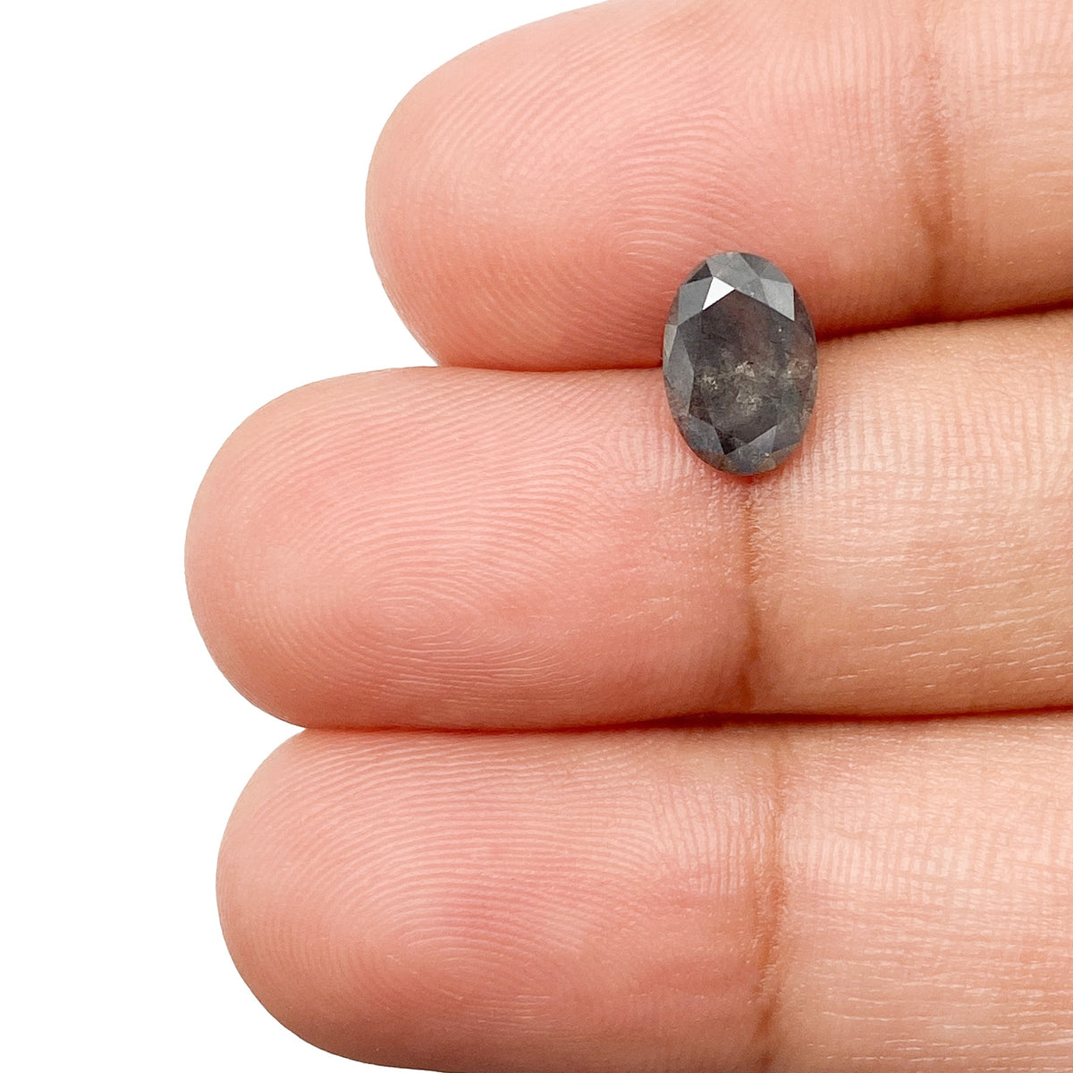 1.32ct | Rustic Oval Shape Brilliant Cut Diamond - Modern Rustic Diamond