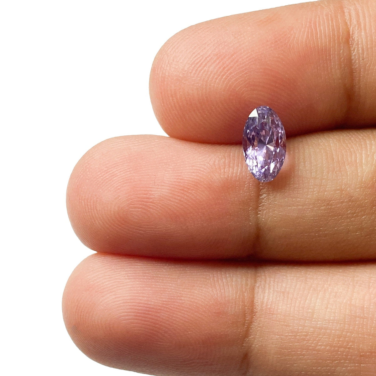 1.33ct | Brilliant Cut Oval Shape Violet Sapphire-Modern Rustic Diamond