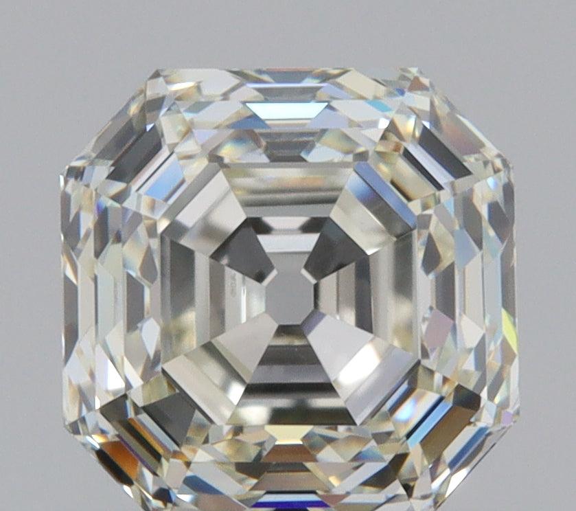 1.33ct | L/VS1 Asscher Shape Step Cut Diamond (GIA) - Modern Rustic Diamond