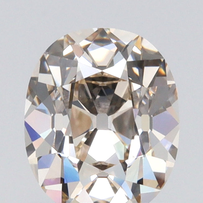 1.33ct | N/VVS2 Oval Shape Old Mine Cut Diamond (GIA) - Modern Rustic Diamond