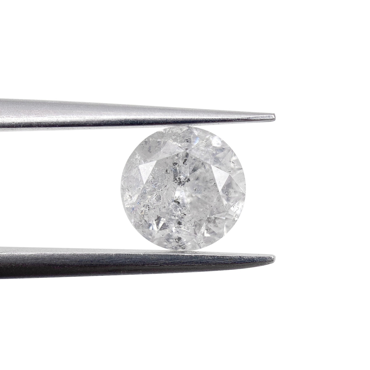 1.33ct | Rustic  Round Shape Brilliant Cut Diamond - Modern Rustic Diamond