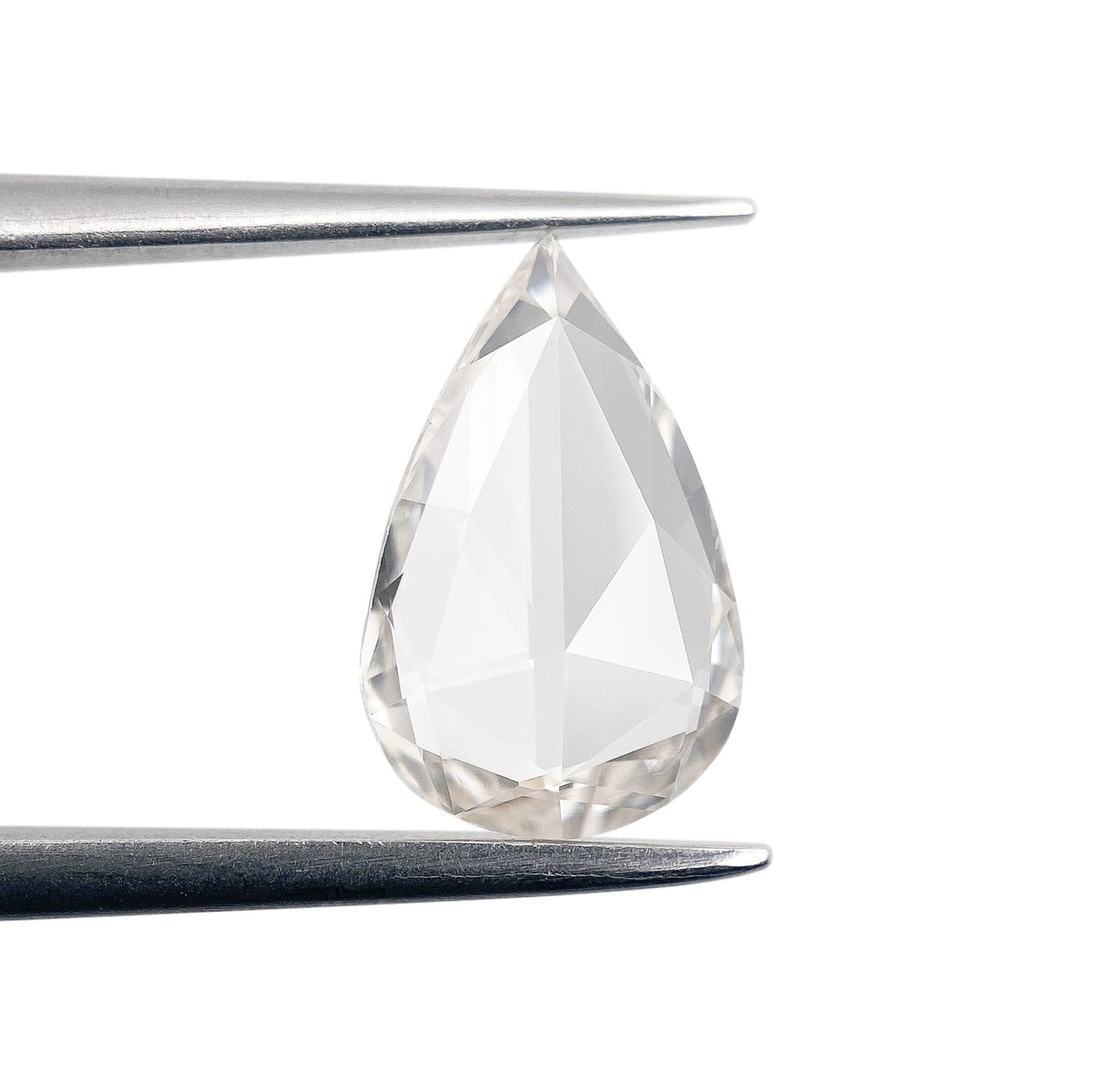 1.34ct | J/VS1 Pear Shape Rose Cut Diamond (GIA) - Modern Rustic Diamond