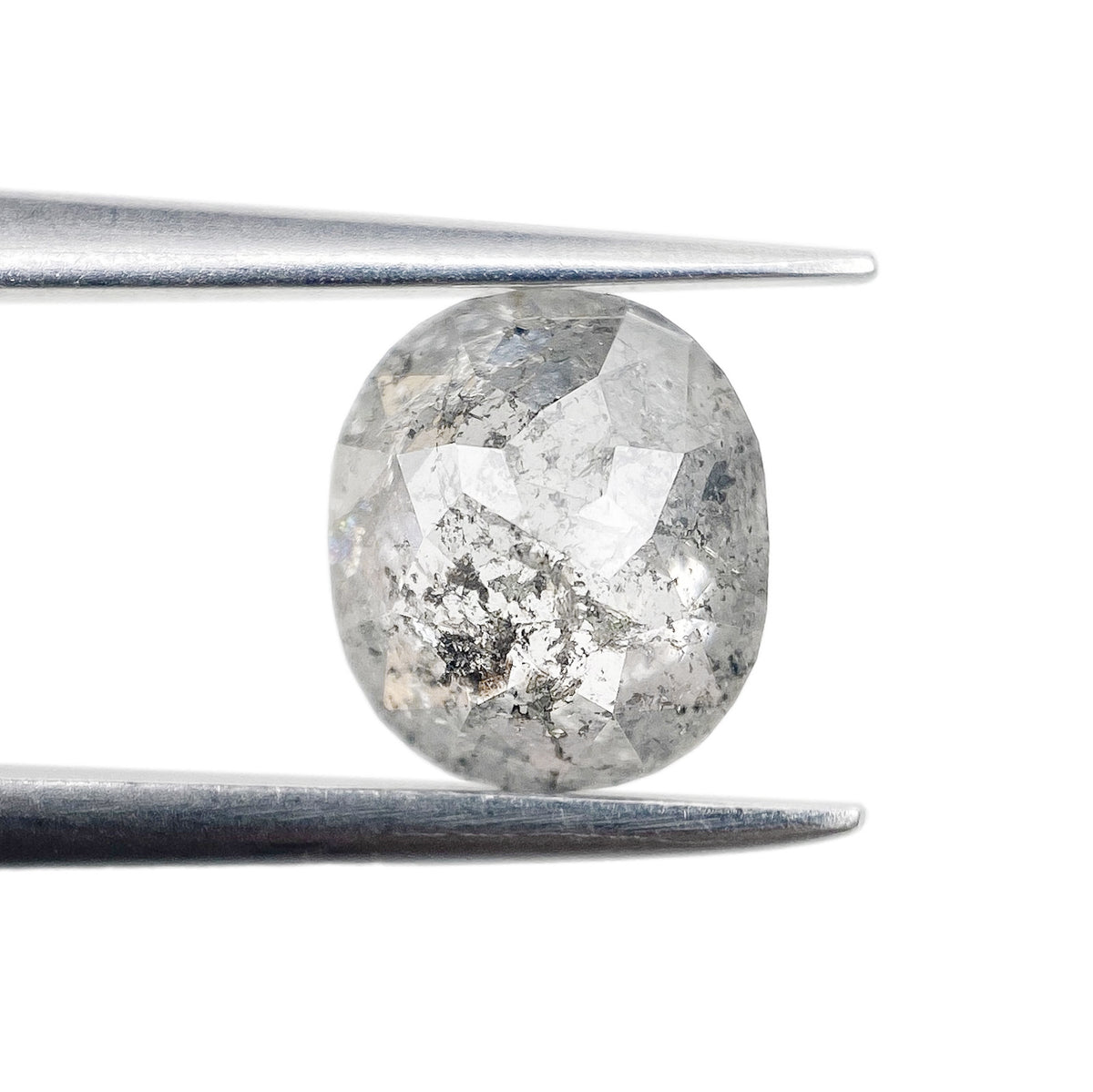 1.35ct | Rustic Cushion Shape Rose Cut Diamond - Modern Rustic Diamond