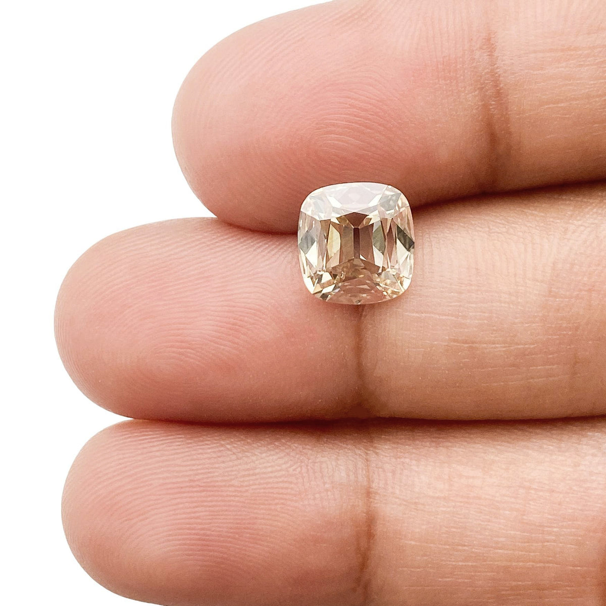 1.36ct | Y-Z/VS2 Cushion Shape Old Mine Cut Diamond (GIA) - Modern Rustic Diamond