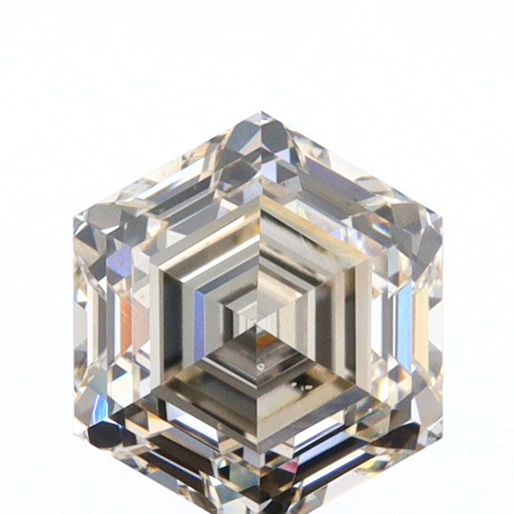 1.67ct | O-P/SI1 Hexagon Shape Step Cut Diamond (GIA)