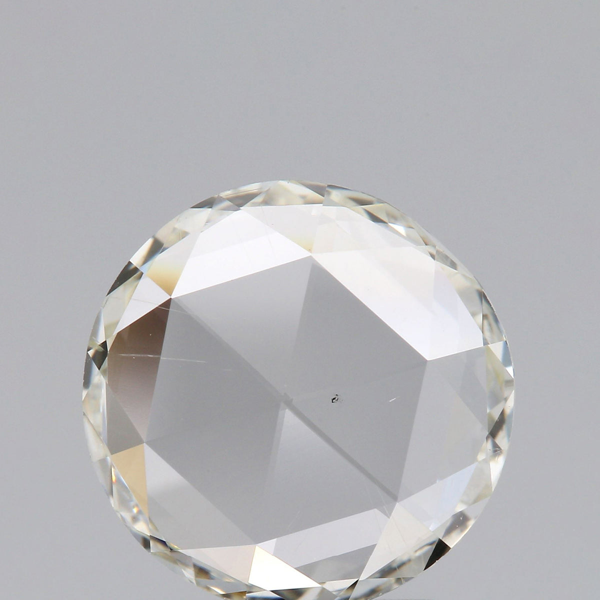 1.36ct | J/SI1 Round Shape Rose Cut Diamond (GIA) - Modern Rustic Diamond