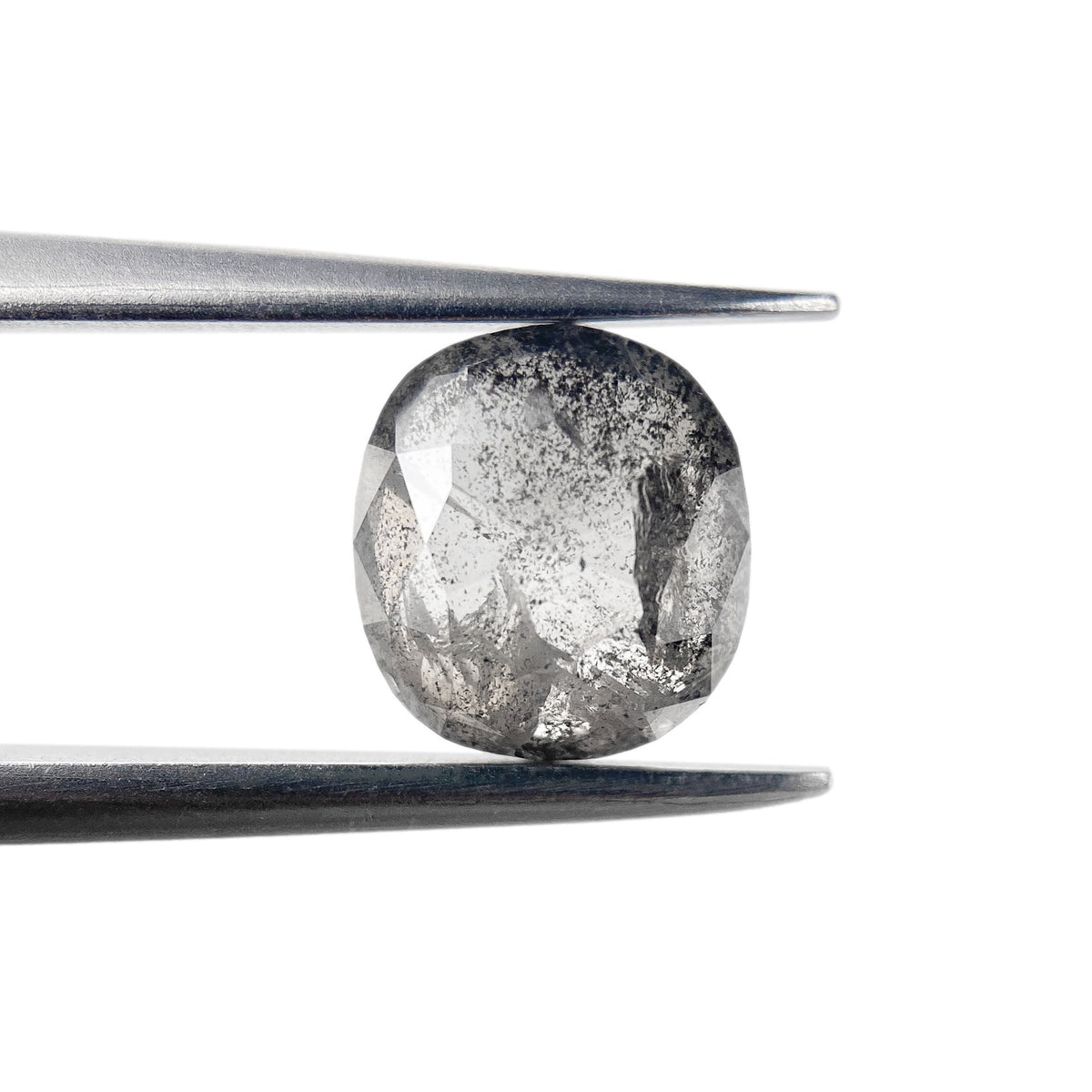 1.37ct | Rustic  Cushion Shape Rose Cut Diamond - Modern Rustic Diamond