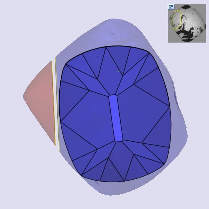 1.37ct | W-X/VS1 Cushion Shape Old Mine Cut Diamond (GIA) - Modern Rustic Diamond