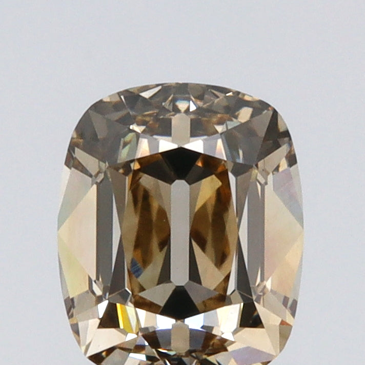 1.37ct | W-X/VS1 Cushion Shape Old Mine Cut Diamond (GIA) - Modern Rustic Diamond
