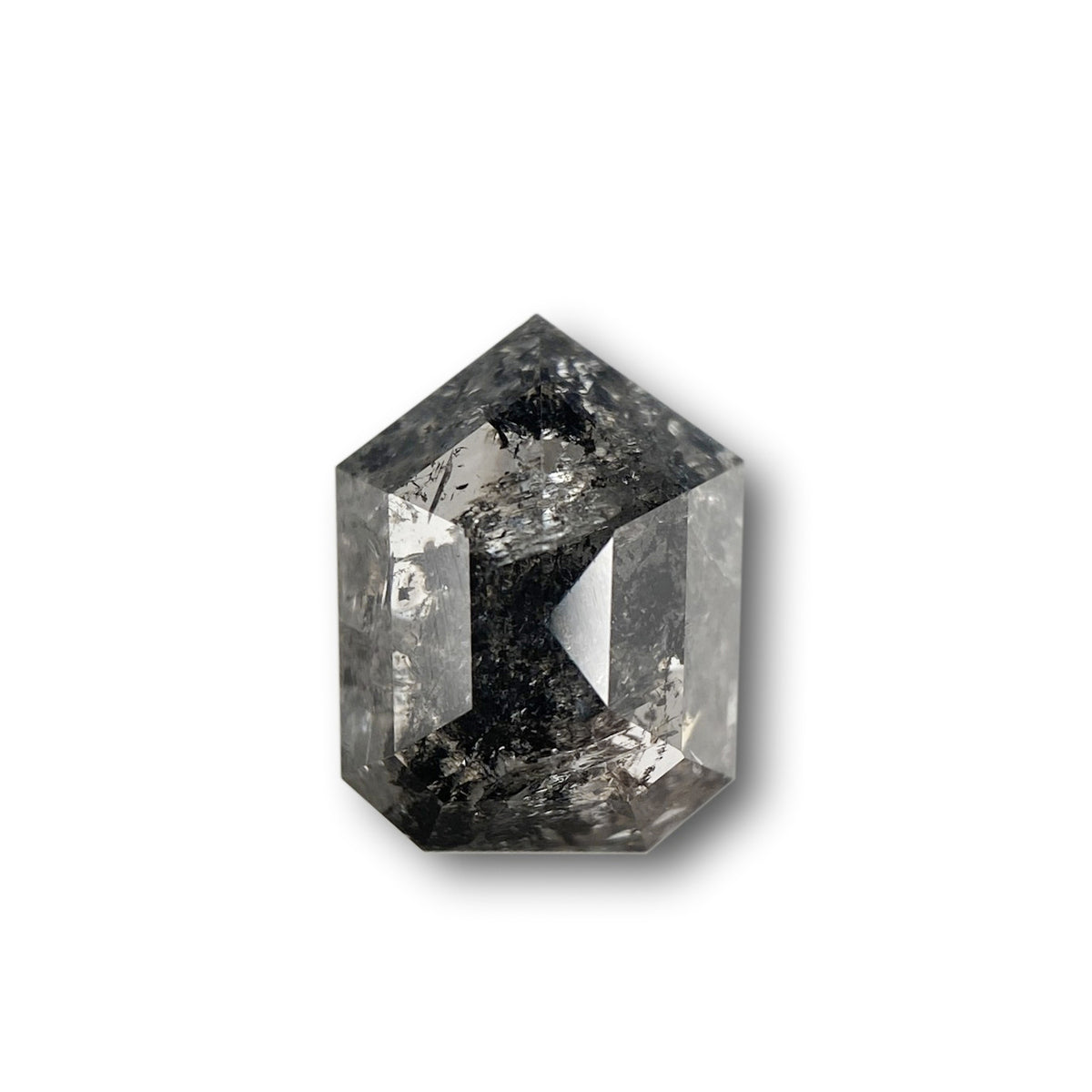 1.06ct | Salt & Pepper Shield Shape Step Cut Diamond