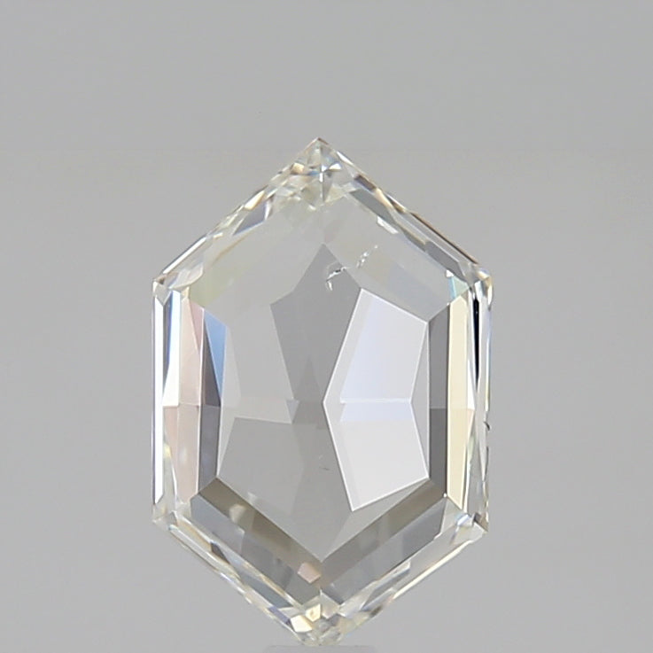 1.00ct | F-G/SI Hexagon Shape Rose Cut Diamond - Modern Rustic Diamond