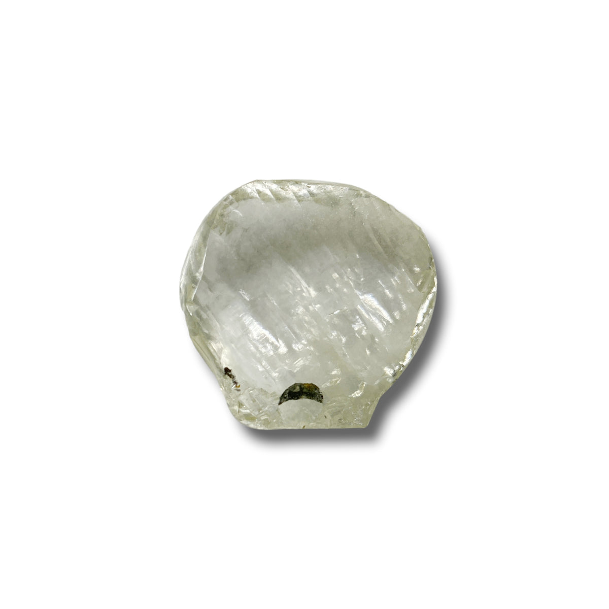 1.38ct | Light Color VVS Oval Shape Rose Cut Diamond - Modern Rustic Diamond