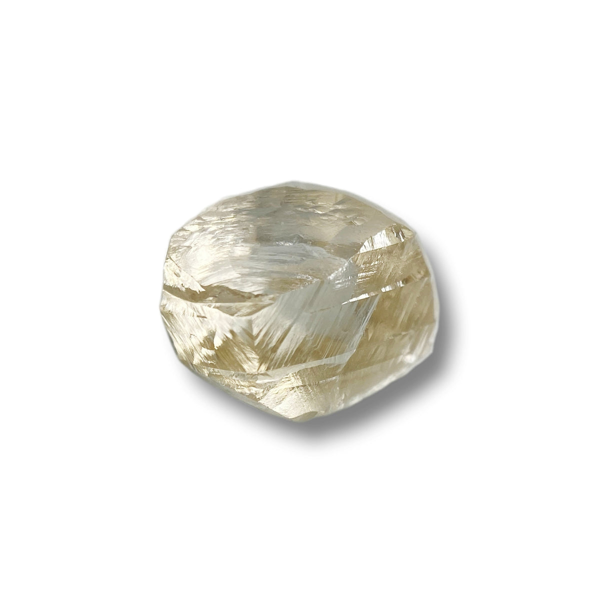 1.38ct | Q-R/VS1 Oval Shape Old Mine Cut Diamond (GIA) - Modern Rustic Diamond