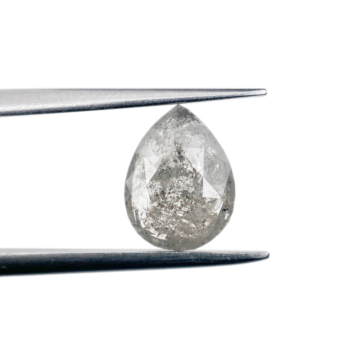 1.38ct | Rustic Pear Shape Brilliant Cut Diamond - Modern Rustic Diamond