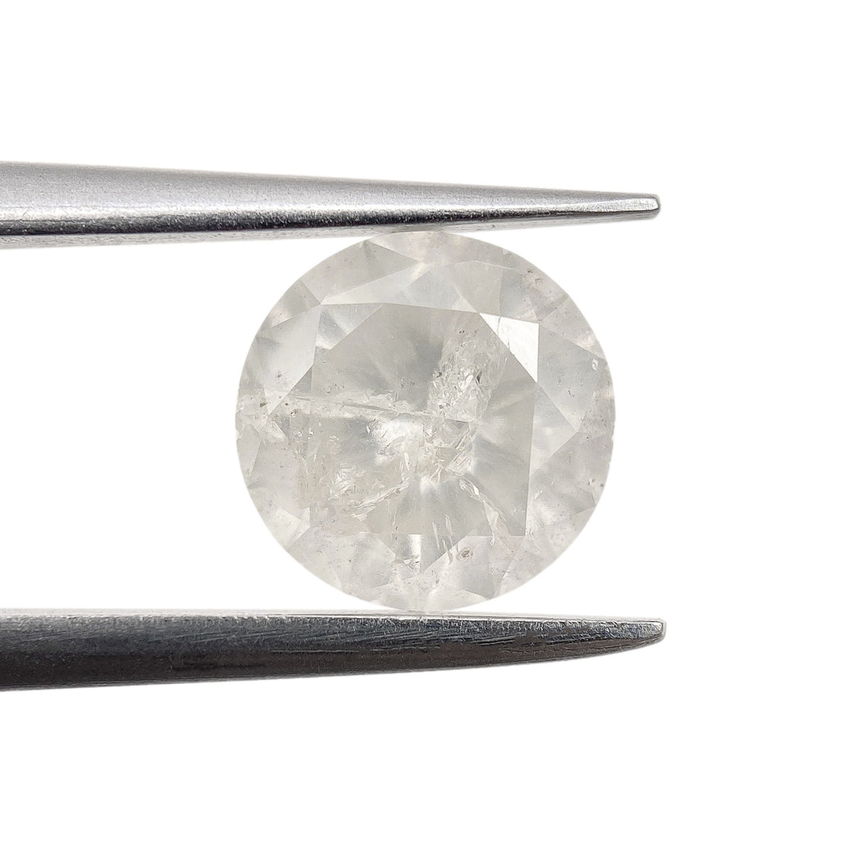 1.38ct | Rustic Round Shape Brilliant Cut Diamond - Modern Rustic Diamond