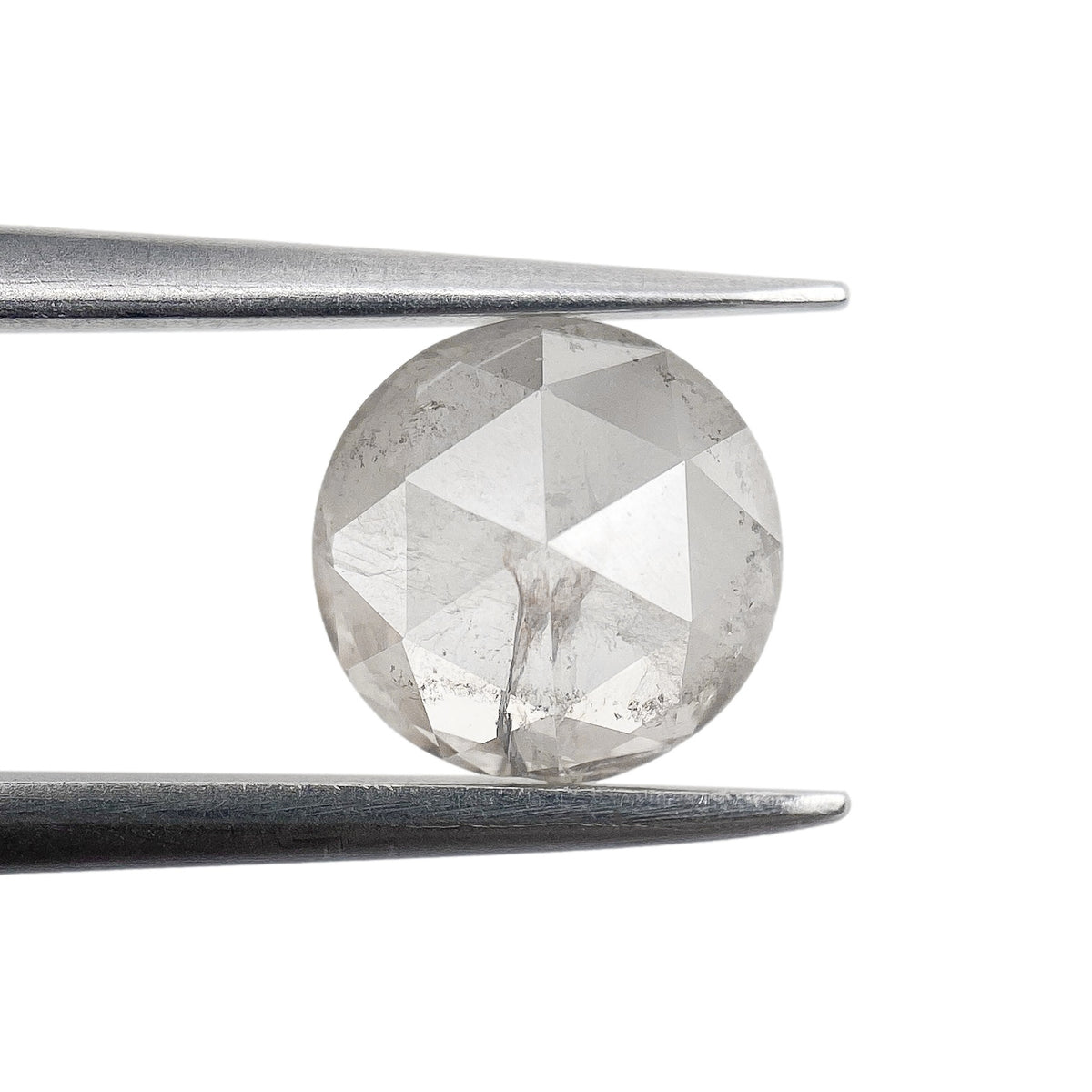 1.38ct | Rustic  Round Shape Rose Cut Diamond - Modern Rustic Diamond