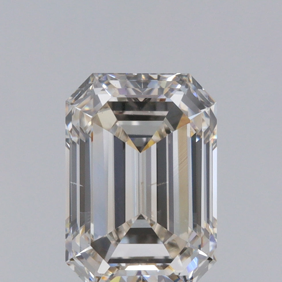 1.00ct | L/SI2 Emerald Shape Step Cut Diamond (GIA) - Modern Rustic Diamond