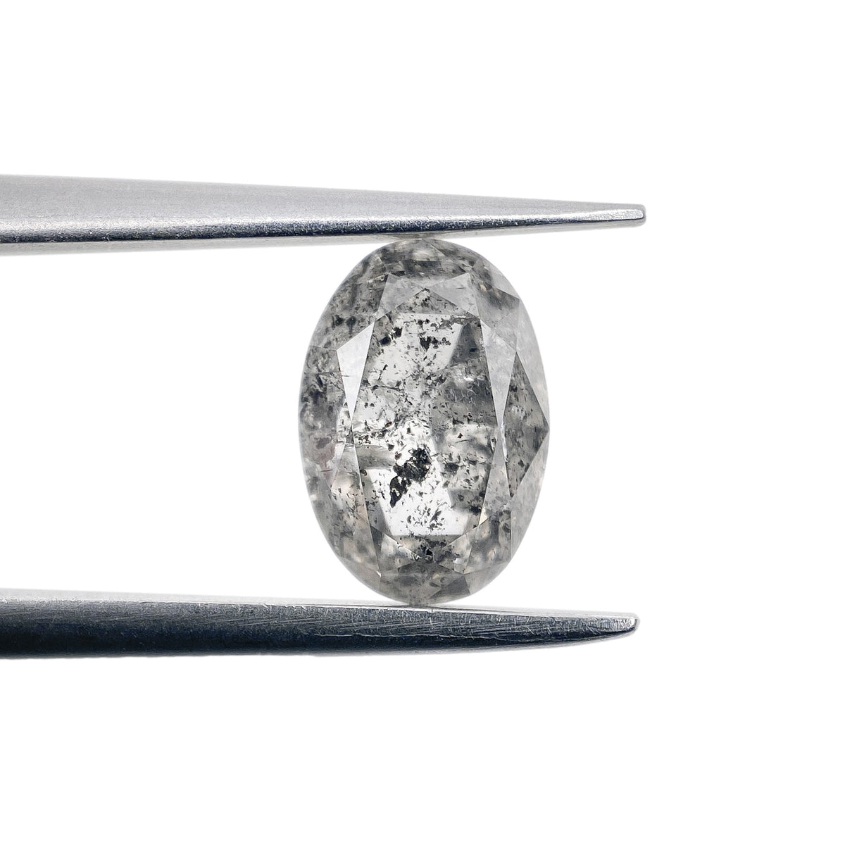 1.39ct | Rustic Oval Shape Rose Cut Diamond - Modern Rustic Diamond