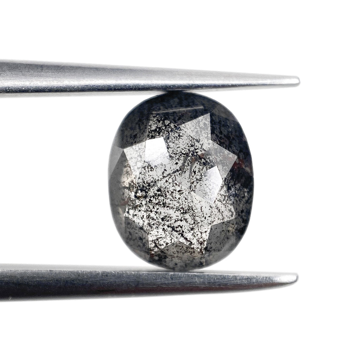 1.39ct | Rustic Oval Shape Rose Cut Diamond - Modern Rustic Diamond