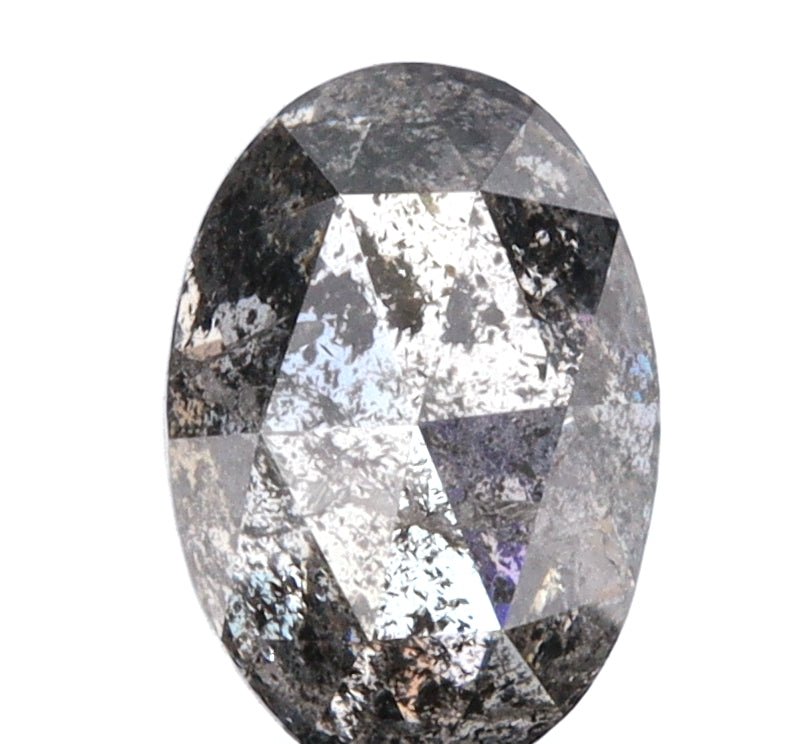 1.39ct | Rustic Oval Shape Rose Cut Diamond - Modern Rustic Diamond