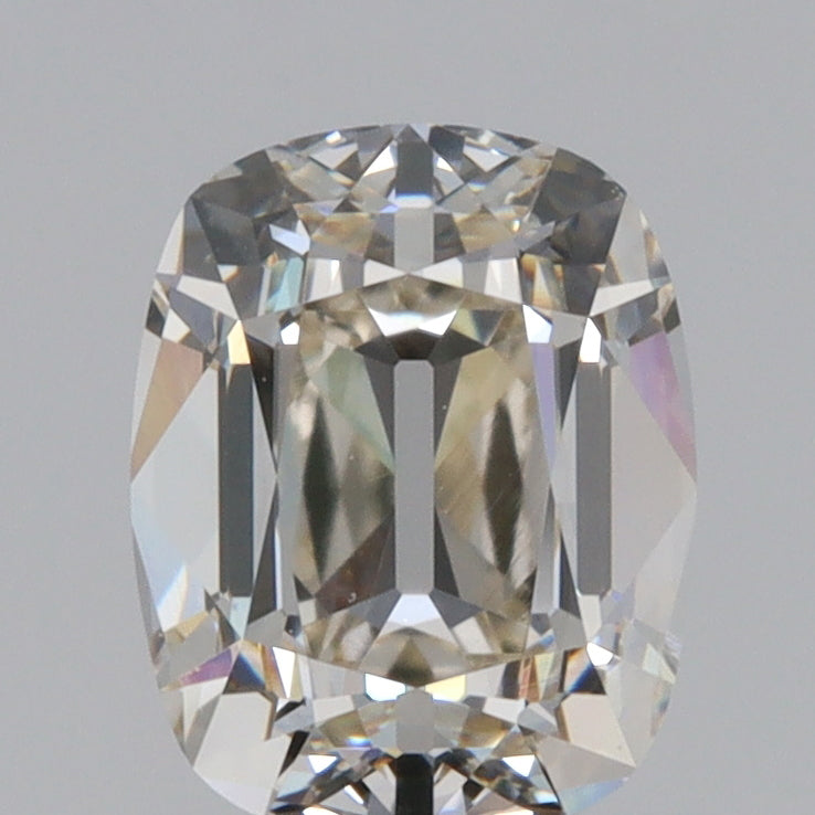 1.23ct | K/VS2 Cushion Shape Old Mine Cut Diamond (GIA) - Modern Rustic Diamond