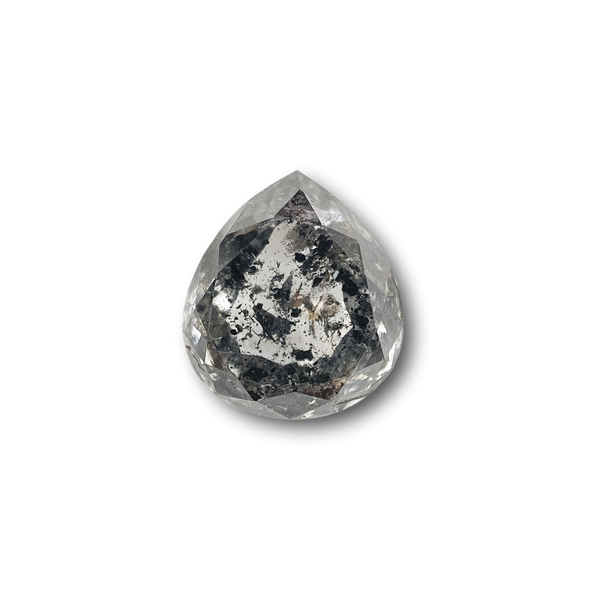 0.82ct | Rustic Pear Shape Brilliant Cut Diamond - Modern Rustic Diamond