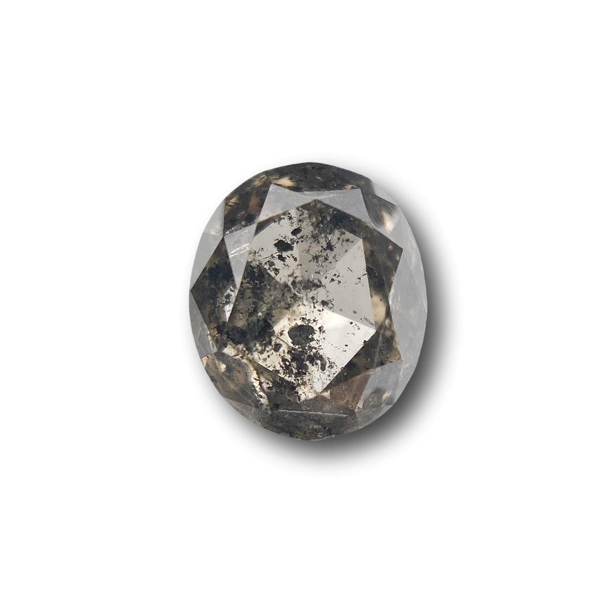 1.13ct | Salt & Pepper Oval Shape Brilliant Cut Diamond-PRIJEMS