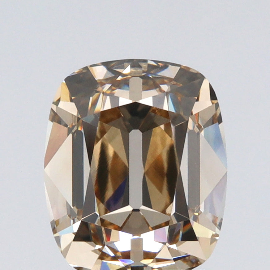 2.62ct | Y-Z/VVS2 Cushion Shape Vintage Old Mine Cut Diamond (GIA) - Modern Rustic Diamond
