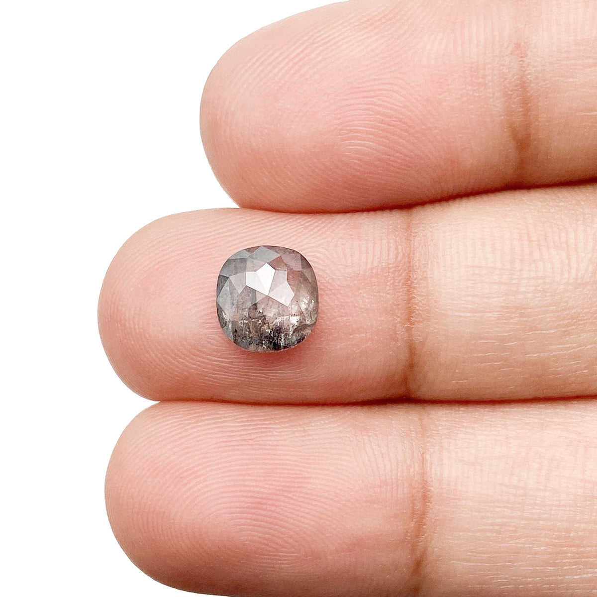 1.40ct | Rustic Cushion Shape Rose Cut Diamond - Modern Rustic Diamond