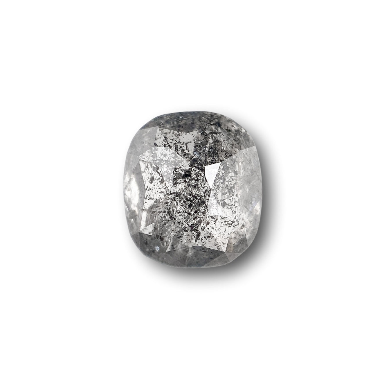 1.40ct | Rustic Cushion Shape Rose Cut Diamond - Modern Rustic Diamond