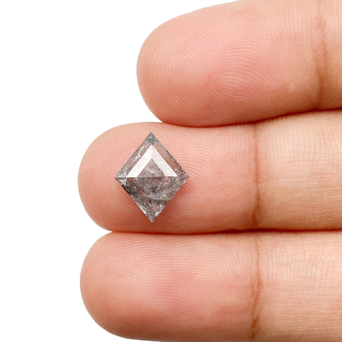 1.40ct | Rustic Lozenge Shape Step Cut Diamond - Modern Rustic Diamond