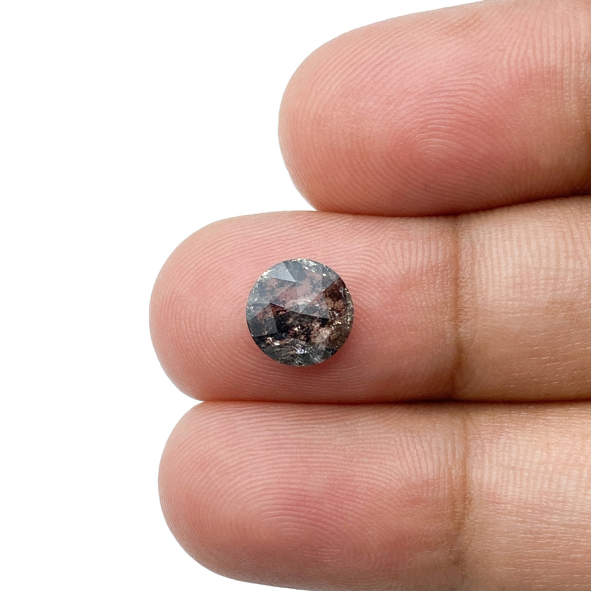 1.40ct | Rustic Round Shape Rose Cut Diamond - Modern Rustic Diamond