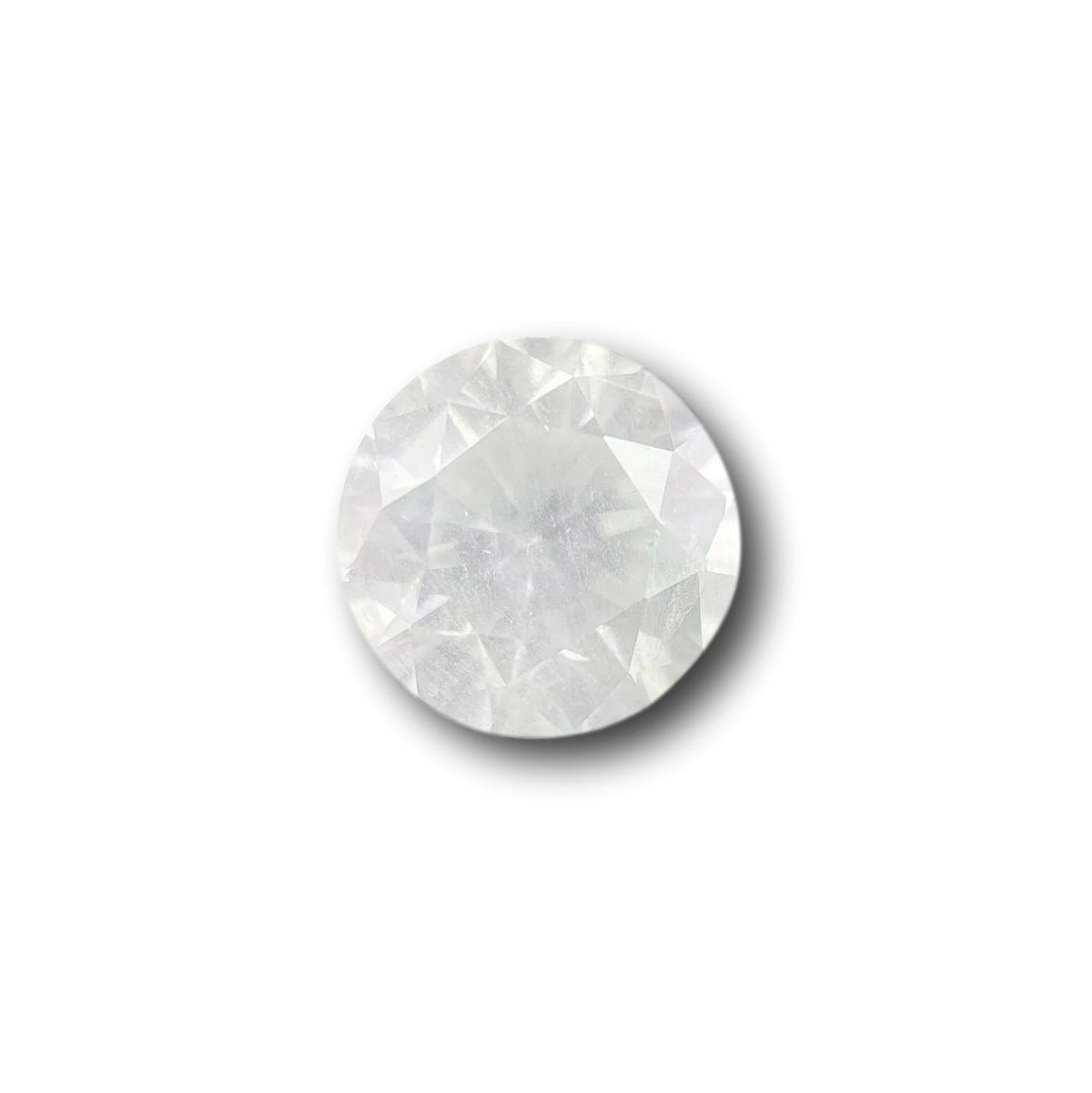 0.68ct | Salt & Pepper Round Shape Brilliant Cut Diamond