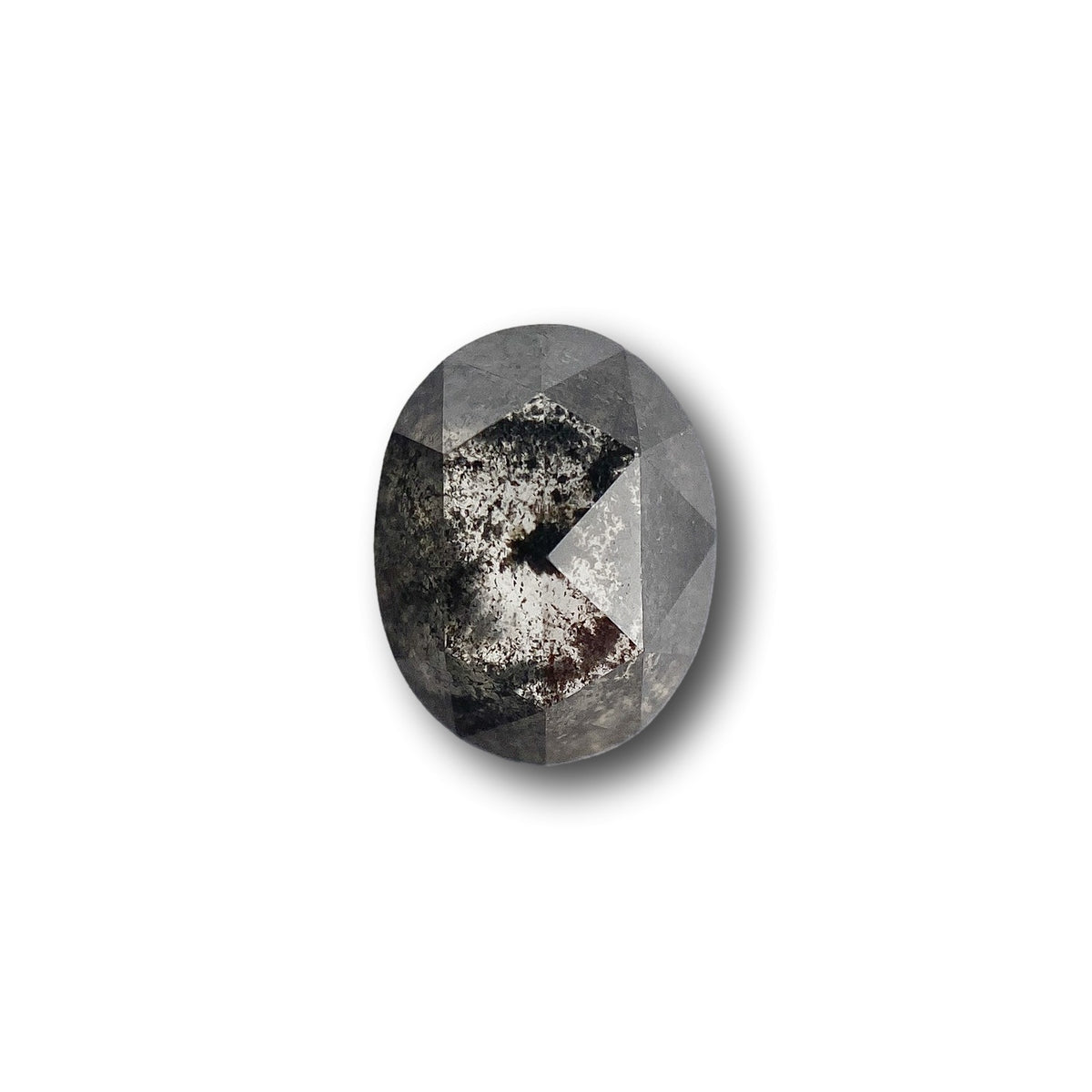 1.41ct | Rustic  Oval Shape Rose Cut Diamond - Modern Rustic Diamond