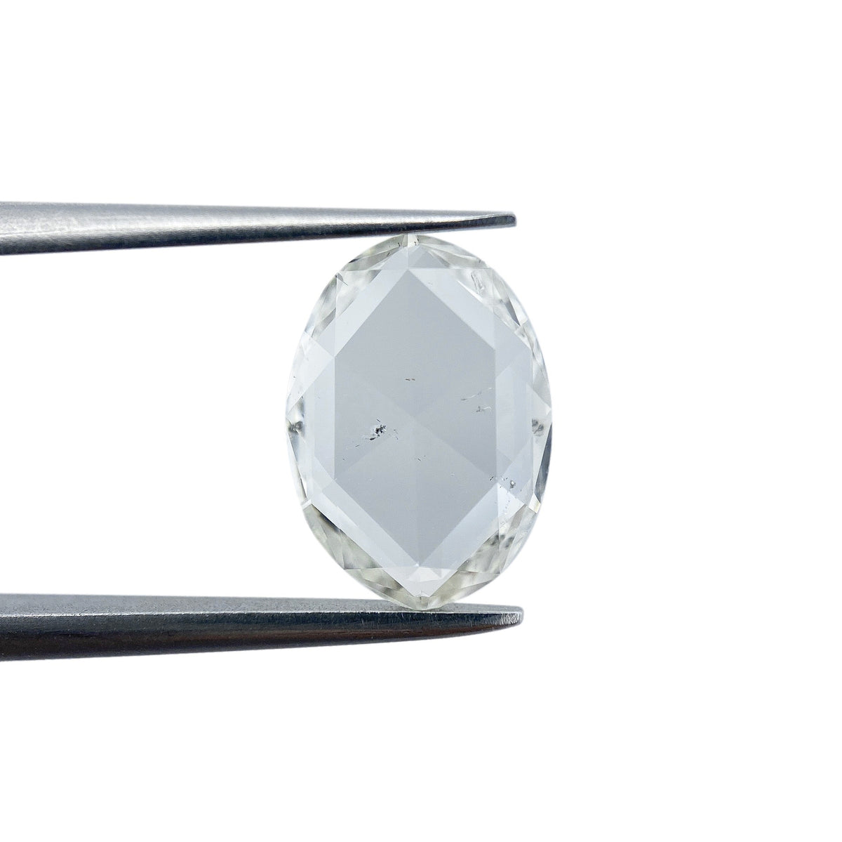 1.42ct | H/SI1 Oval Shape Rose Cut Diamond (IGI) - Modern Rustic Diamond