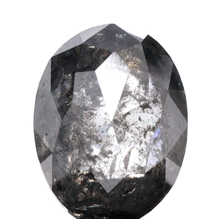 1.42ct | Rustic Oval Shape Rose Cut Diamond - Modern Rustic Diamond