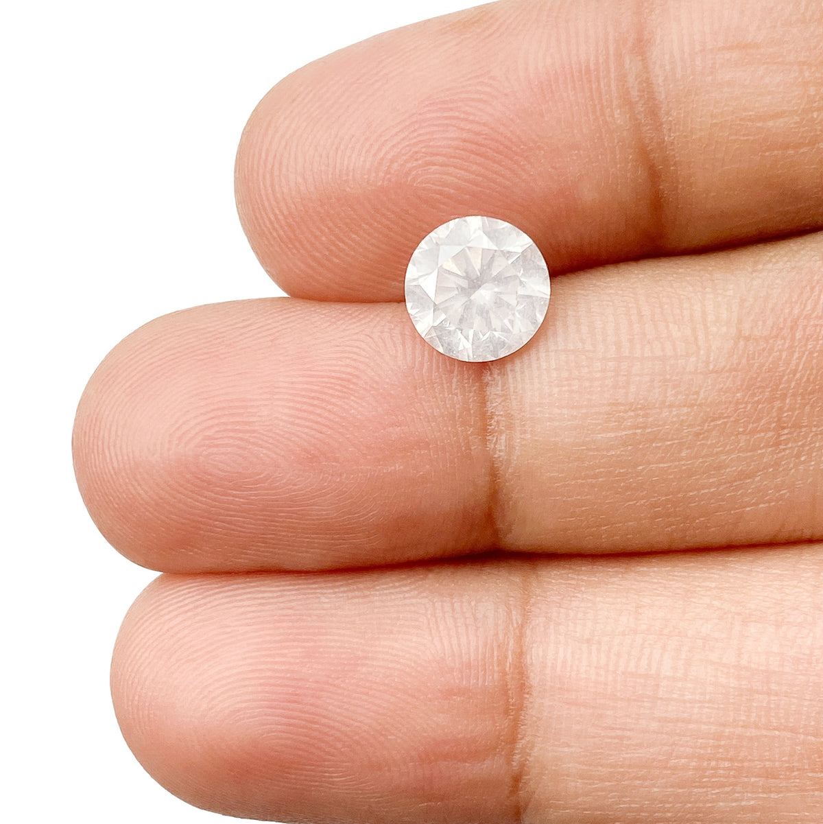 1.42ct | Rustic  Round Shape Brilliant Cut Diamond - Modern Rustic Diamond