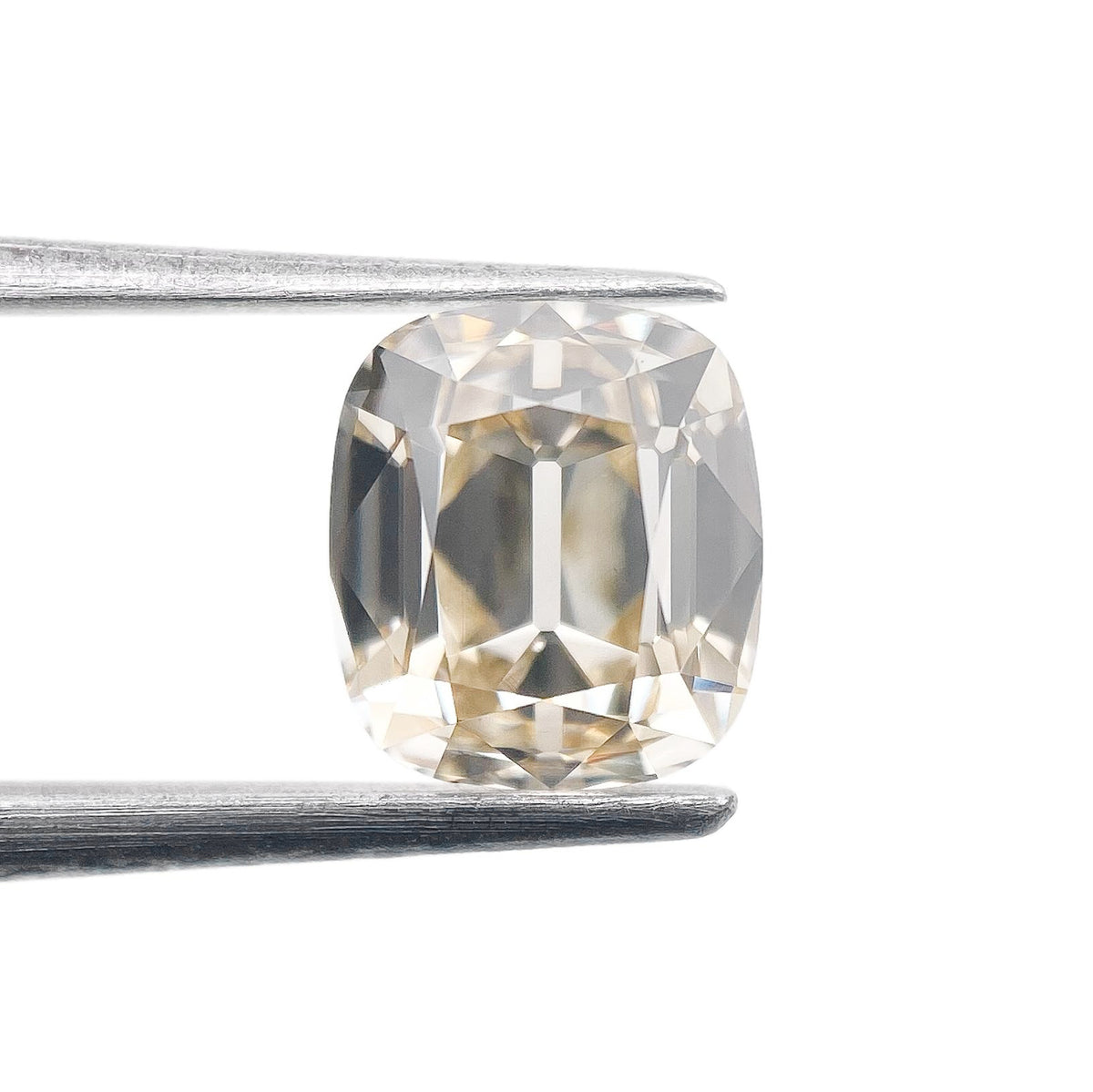 1.42ct | U-V/VS1 Cushion Shape Old Mine Cut Diamond (GIA) - Modern Rustic Diamond