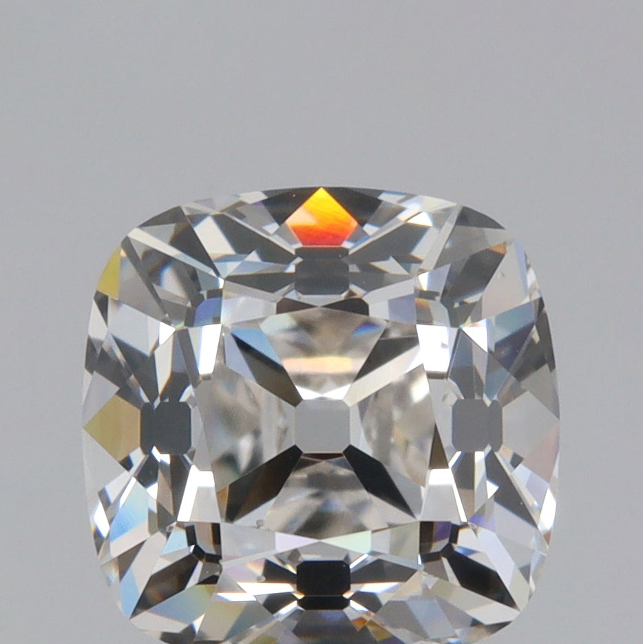 2.26ct | H/SI1 Cushion Shape Old Mine Cut Diamond (GIA) - Modern Rustic Diamond