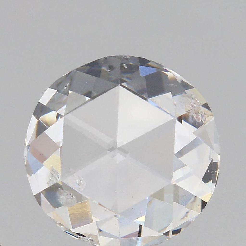 2.02ct | E-F/SI Round Shape Rose Cut Diamond - Modern Rustic Diamond
